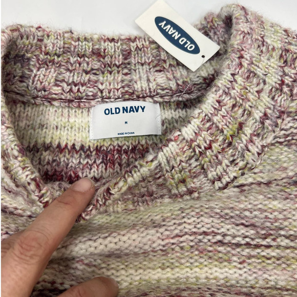 NWT Old Navy Oversized Cozy Space-Dye Thick Sweater Size Medium - Picture 1 of 7